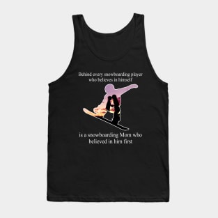 Skiing Snow Mountain Winter Gift Tank Top